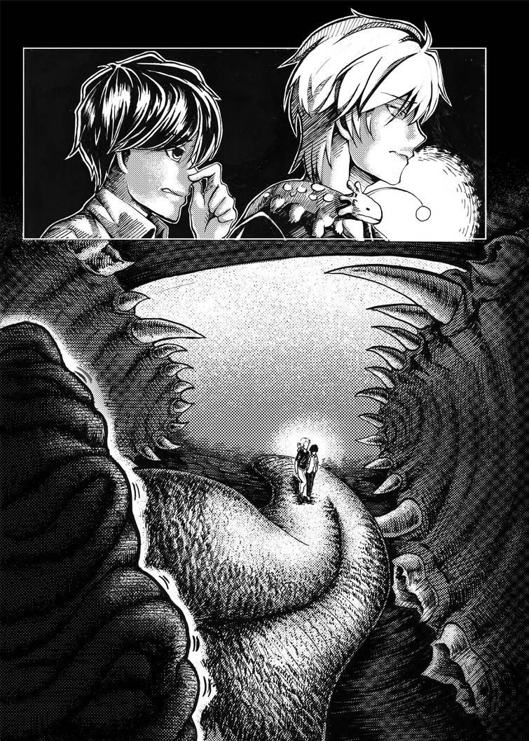 Horror comic school project (page 4) by BlackWingBingLan on DeviantArt