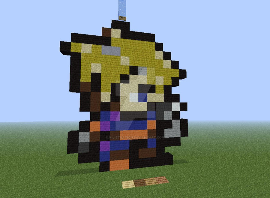 Cloud Strife Pixel art