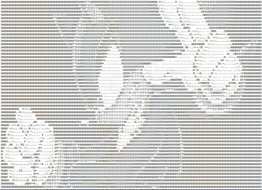 Shadow The Hedgehog ASCII art by kilistration on DeviantArt