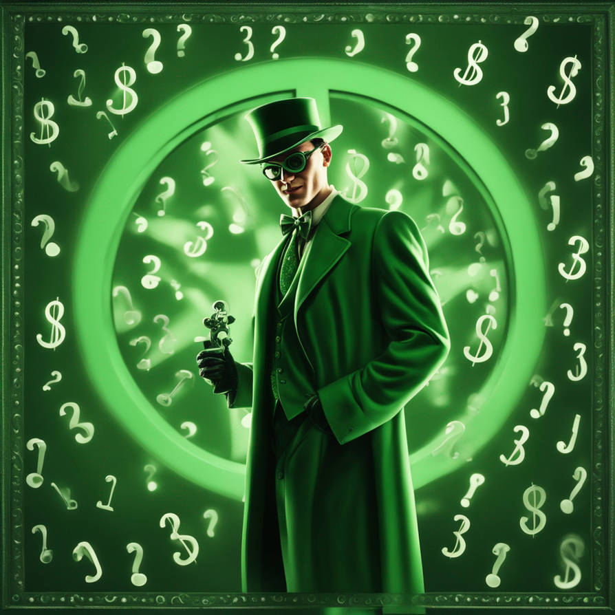 Any Questions Image Riddler Riddle me THIS!! by ButchC on DeviantArt