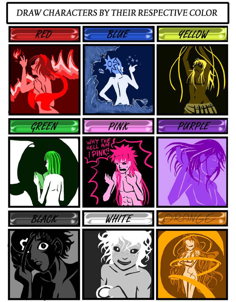 Color meme Omega Entity