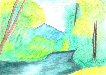 Watercolour Riverview