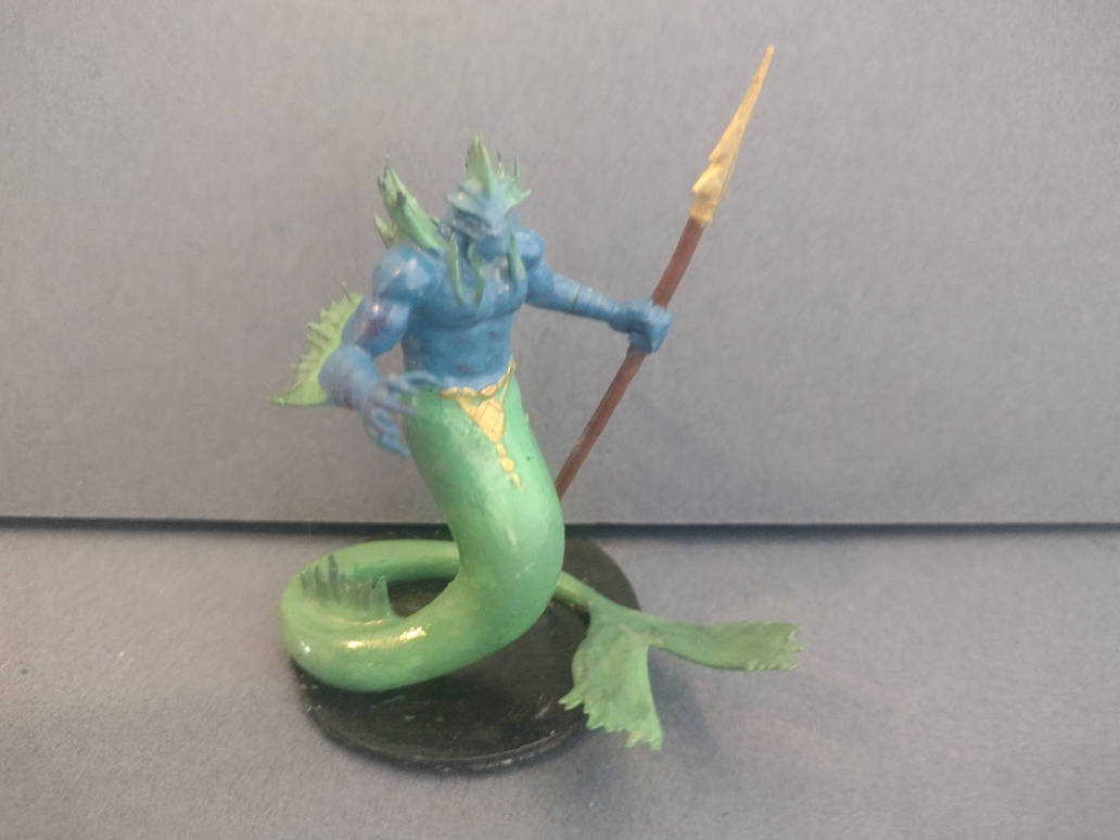 Merrow Male by JamieRobbison on DeviantArt