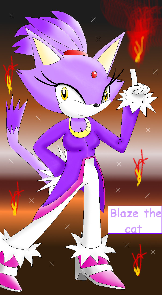 Princess Blaze the cat