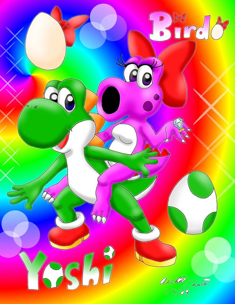 Yoshi X Birdo By Bowser2Queen On DeviantArt yoshi-x-birdo-by-bowser2queen-on-deviantart