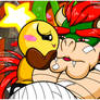 :There there King Bowser dear: