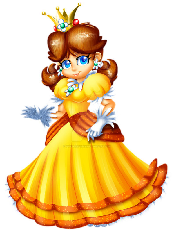 Princess Daisy: Collab by Bowser2Queen on DeviantArt