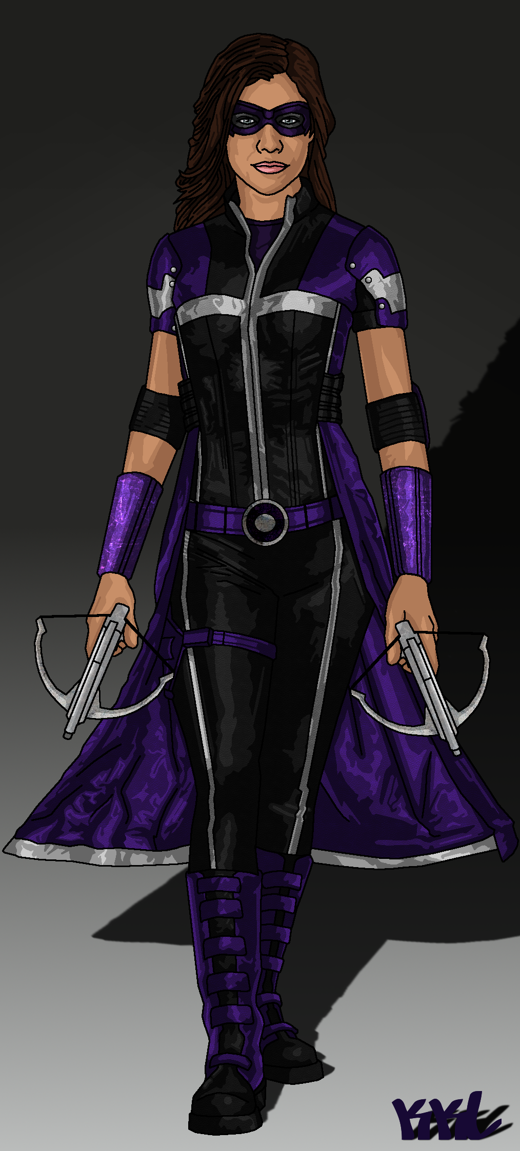 Arrow/Flash Concept: Huntress Suit Update