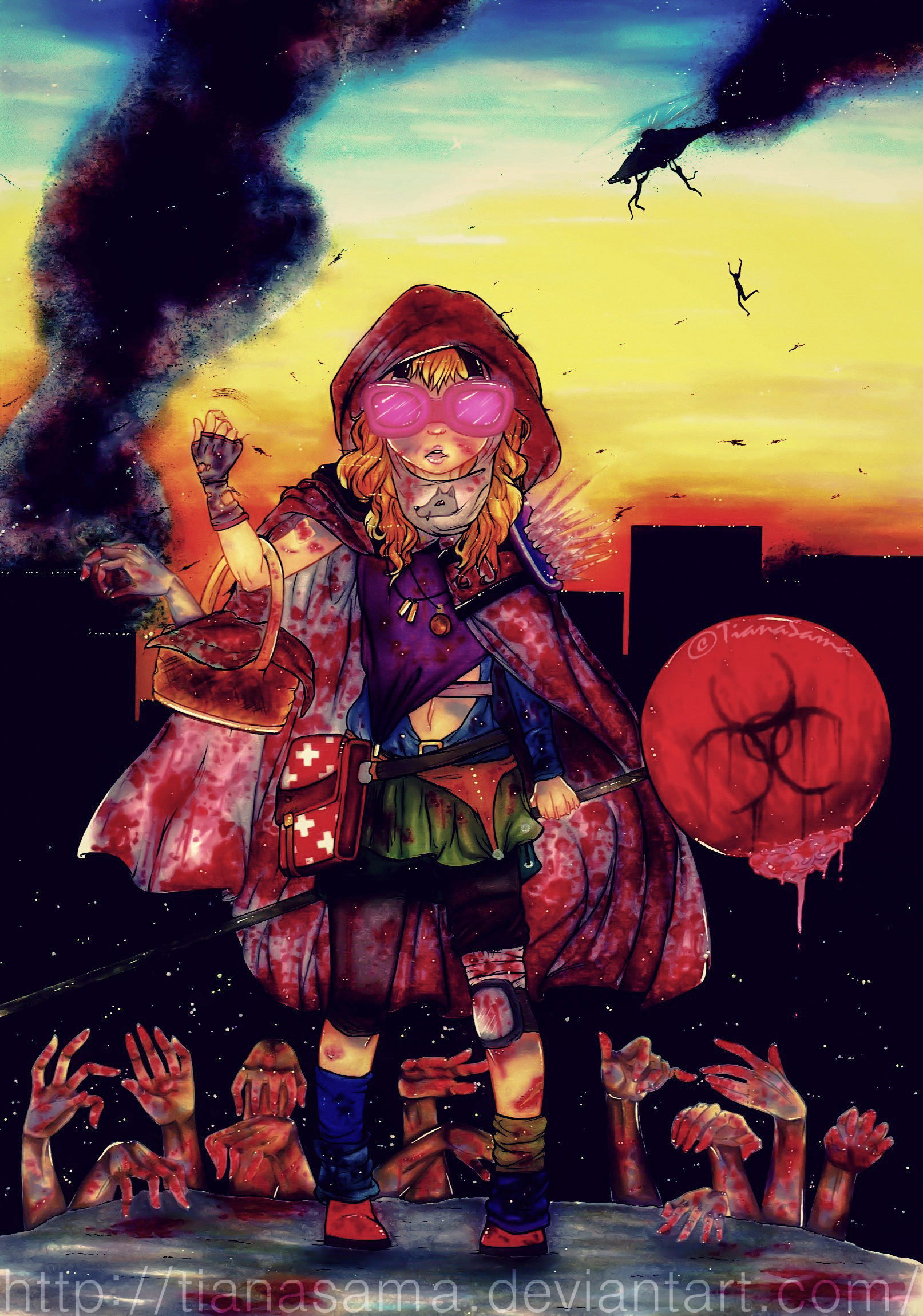 Zombie Apocalypse : LITTLE RED RIDING HOOD