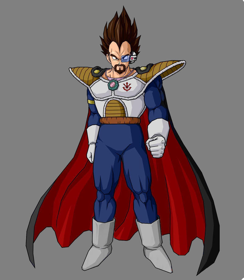 King Vegeta By KingCrackRock by kingcrackrock