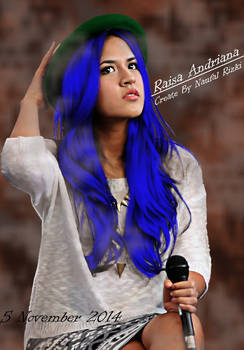 Smooge Dan Painting Rambut  Raisa