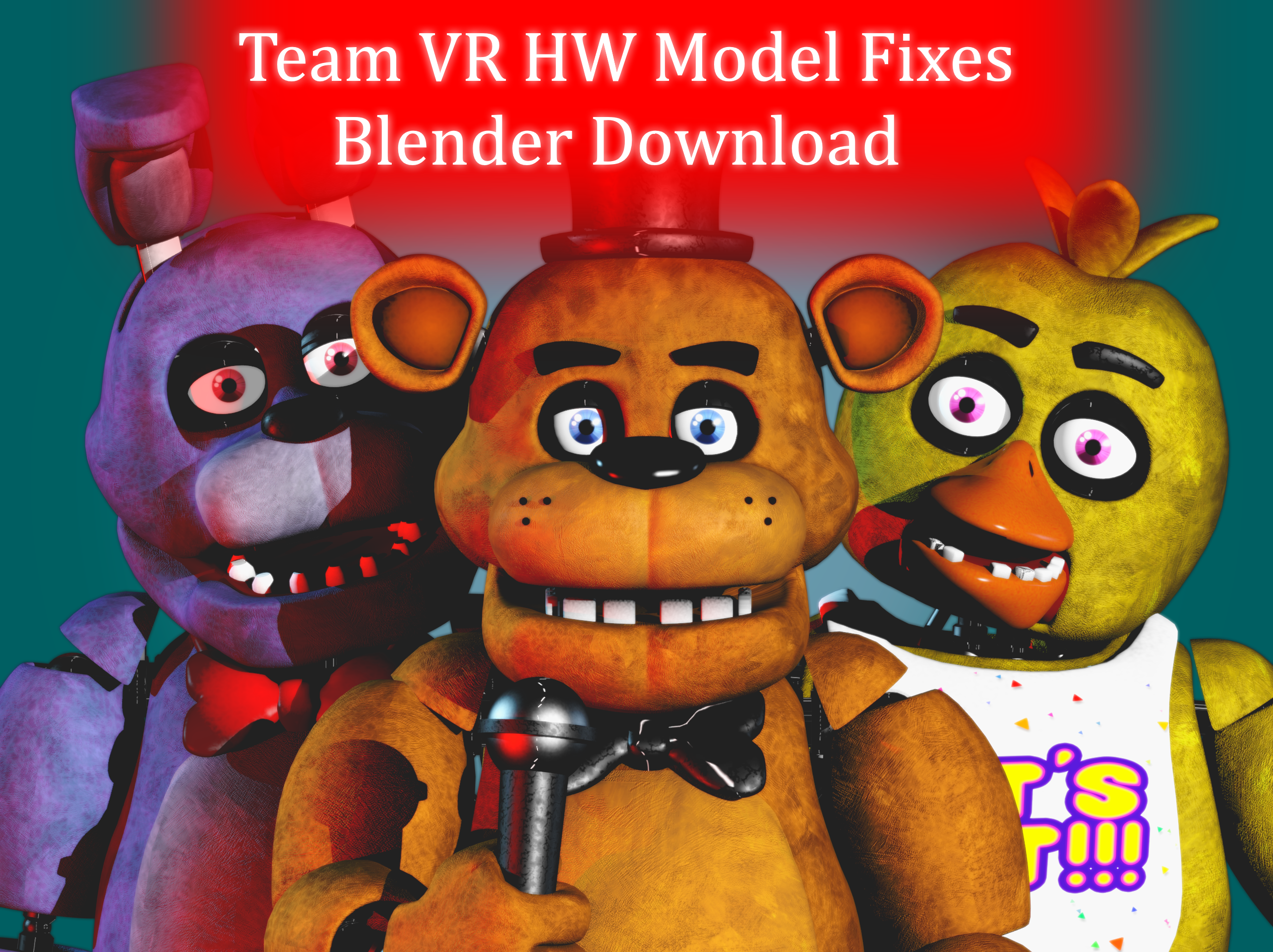 Withered Foxy FNaF VR HW - Download Free 3D model by Captian Allen  (@Allen_Animations) [ae92592]