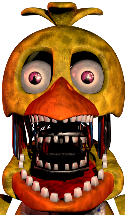 Withered Chica Suit Textures by DiscoHeadOfficial on DeviantArt