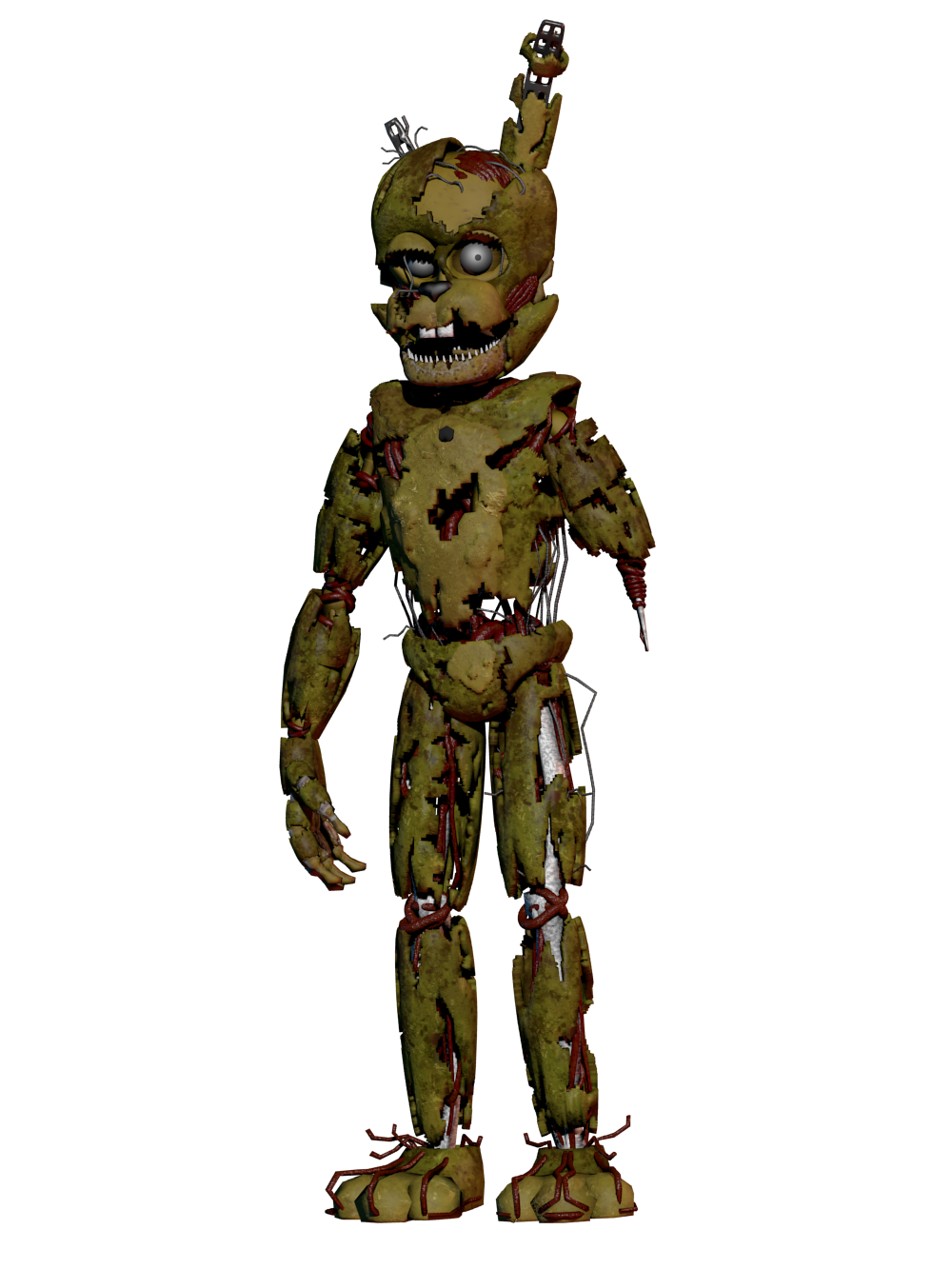 Unnightmare Fredbear (Help Wanted) by Fnaf-fan201 on DeviantArt