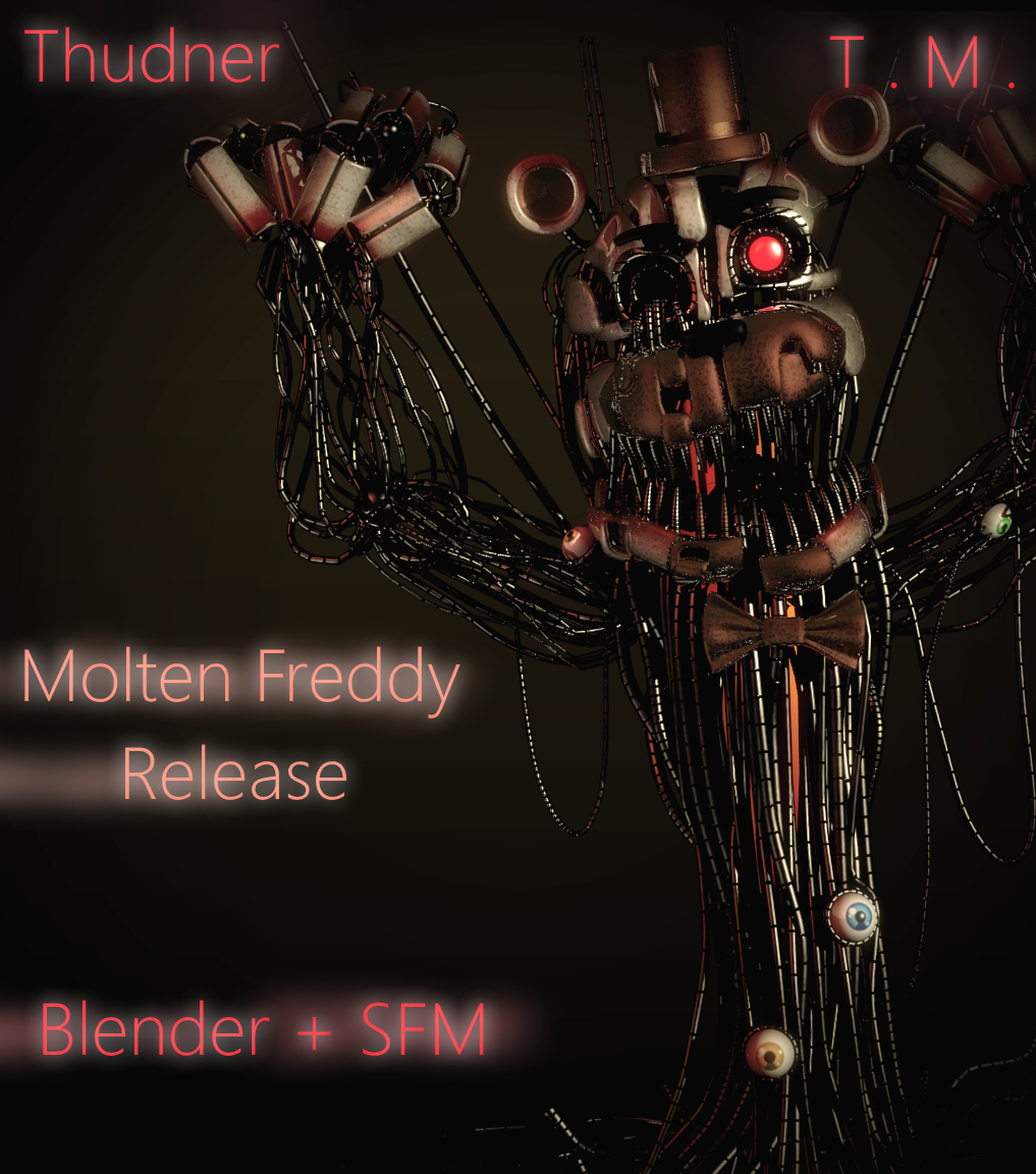 Molten Freddy Release [Blender + SFM] by Thudner on DeviantArt