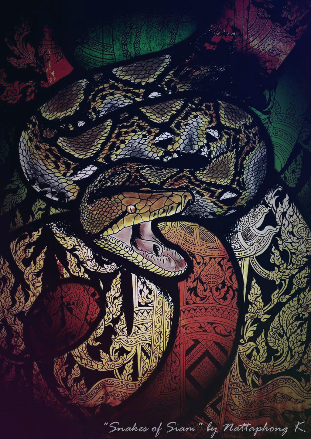 Reticulated Python by TheLittleReptile on DeviantArt