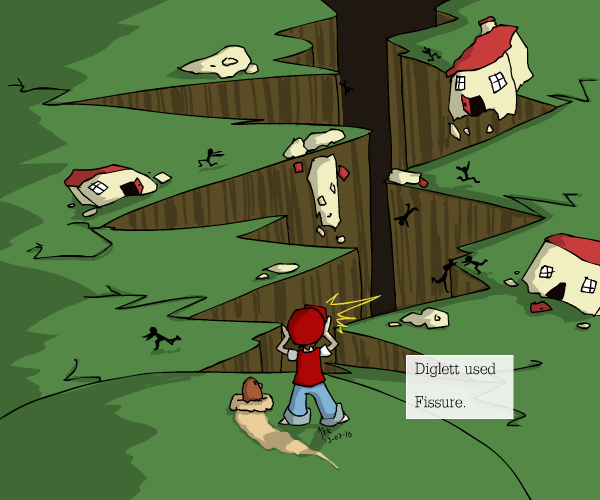 Diglrt Diglett Underground Monster
