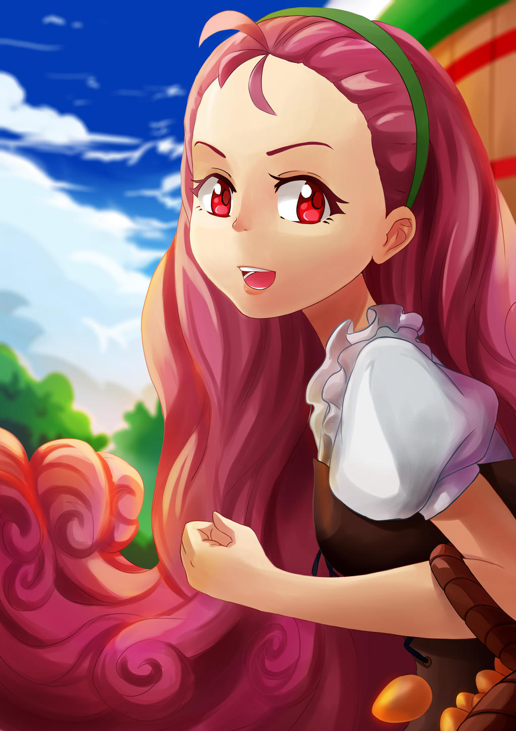 Popuri Harvest Moon by Okaminps on DeviantArt