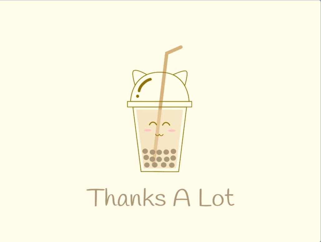 Thanks (Boba thai milk) by KenjiAF on DeviantArt Thanks (Boba thai milk) by KenjiAF on DeviantArt