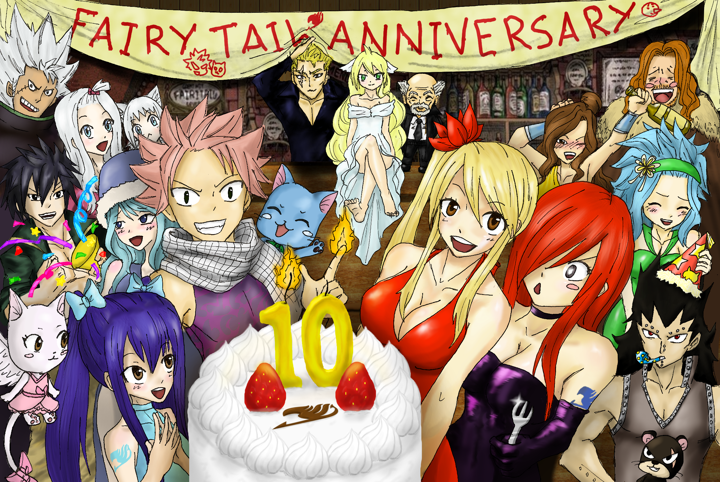 18K Fairy Tail Guild 10 by NAnimerica