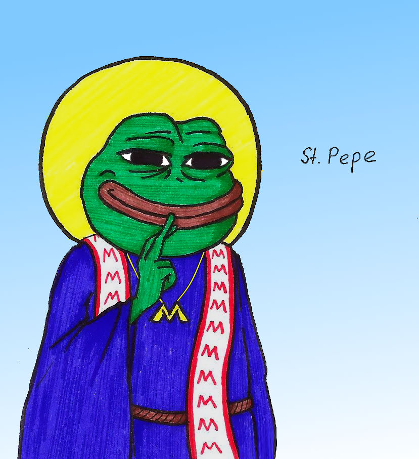 St Pepe by frog-Pepe42 on DeviantArt