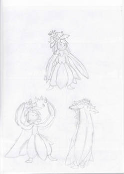 Lilligant sketches