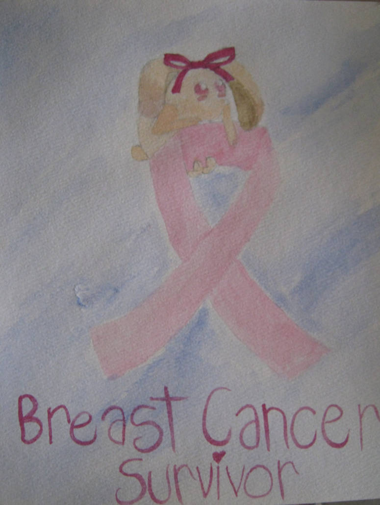 Breast Cancer Bunny by problematiquexxmuser on DeviantArt