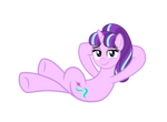 Laying Starlight Glimmer vector (HD) by IvaCatheriaNoid