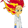 Science Sunset Shimmer vector (HD)