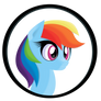 Rainbow Dawshie Head Avatar