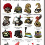 ww1 - wwi Cavalry's headgears - 1914-1915