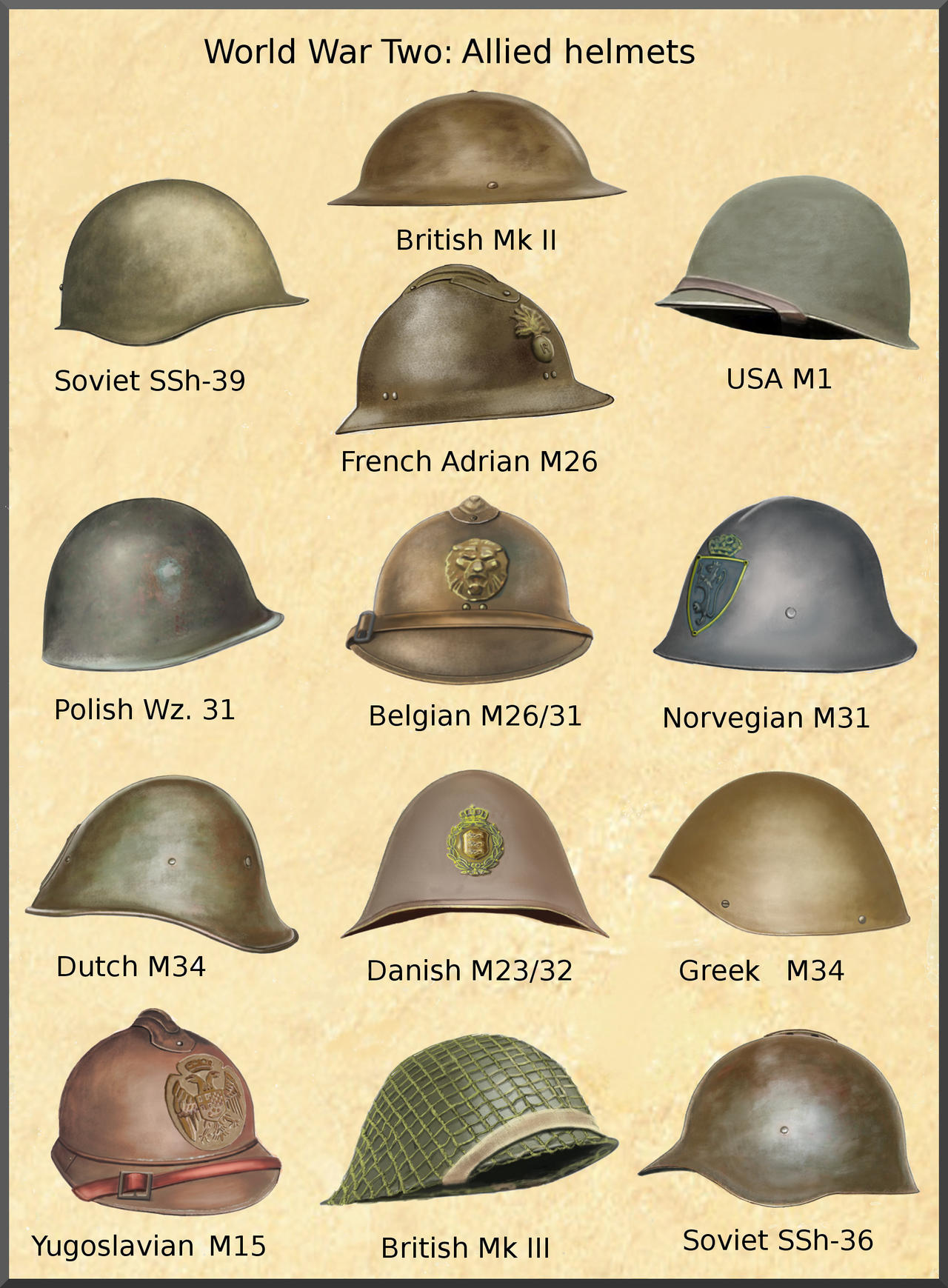 danish ww2 helmet, Danish Model 1923 Steel Helmet: WWII Issue ...