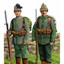 ww1 - 1914: German Saxon and Prussian  Jaeger