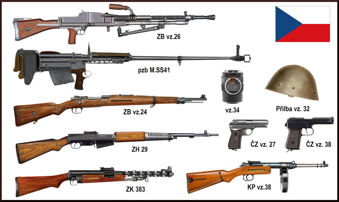 Czech Weapons Ww1 Ww2 Interwar Period By AndreaSilva60 On DeviantArt czech-weapons-ww1-ww2-interwar-period-by-andreasilva60-on-deviantart