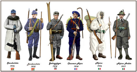 WW1 mountain troop