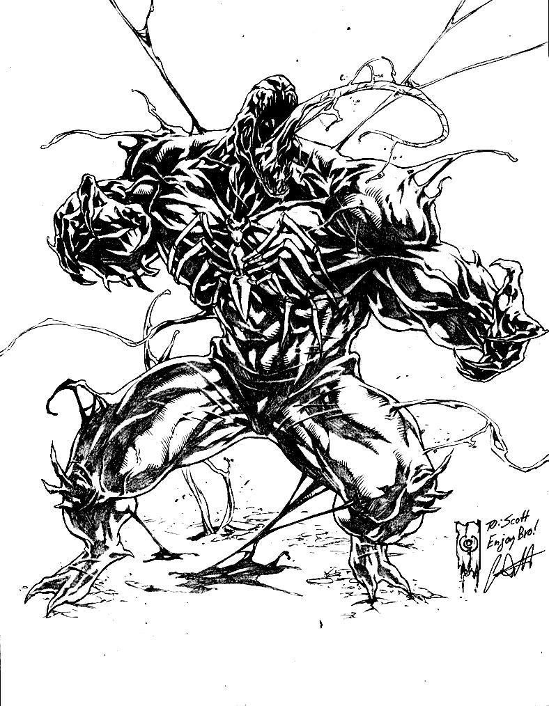 Venom Coloring Pages by ProfoundRounds on DeviantArt