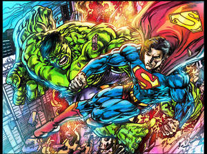 superman vs hulk