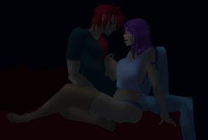 RP Scene inspired Scene - Another night - FFVII