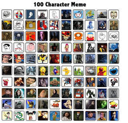 100 Character meme