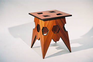 small veneer table