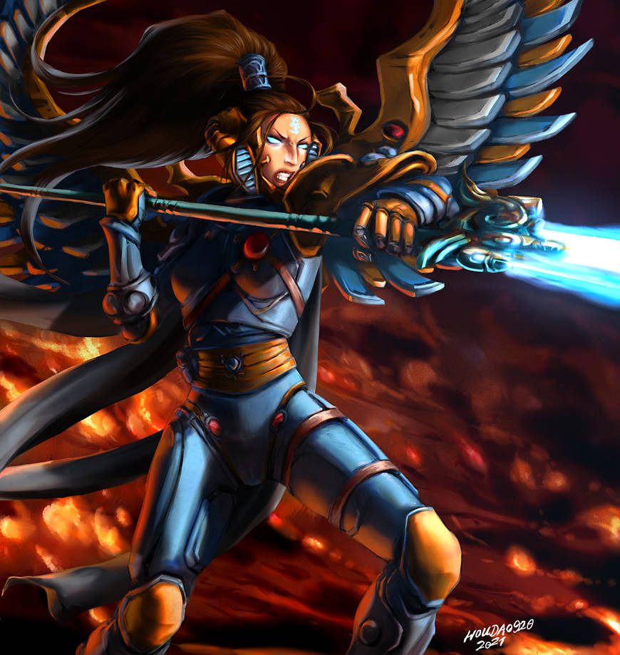 Kayleth Face Kayleth - Eldar Autarch by houdao920 on DeviantArt