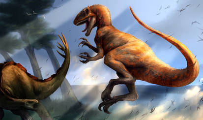 Chilantaisaurus X Wuerhosaurus