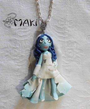 Emily, the Corpse Bride fimo doll