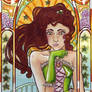 Sailor Jupiter Mucha style