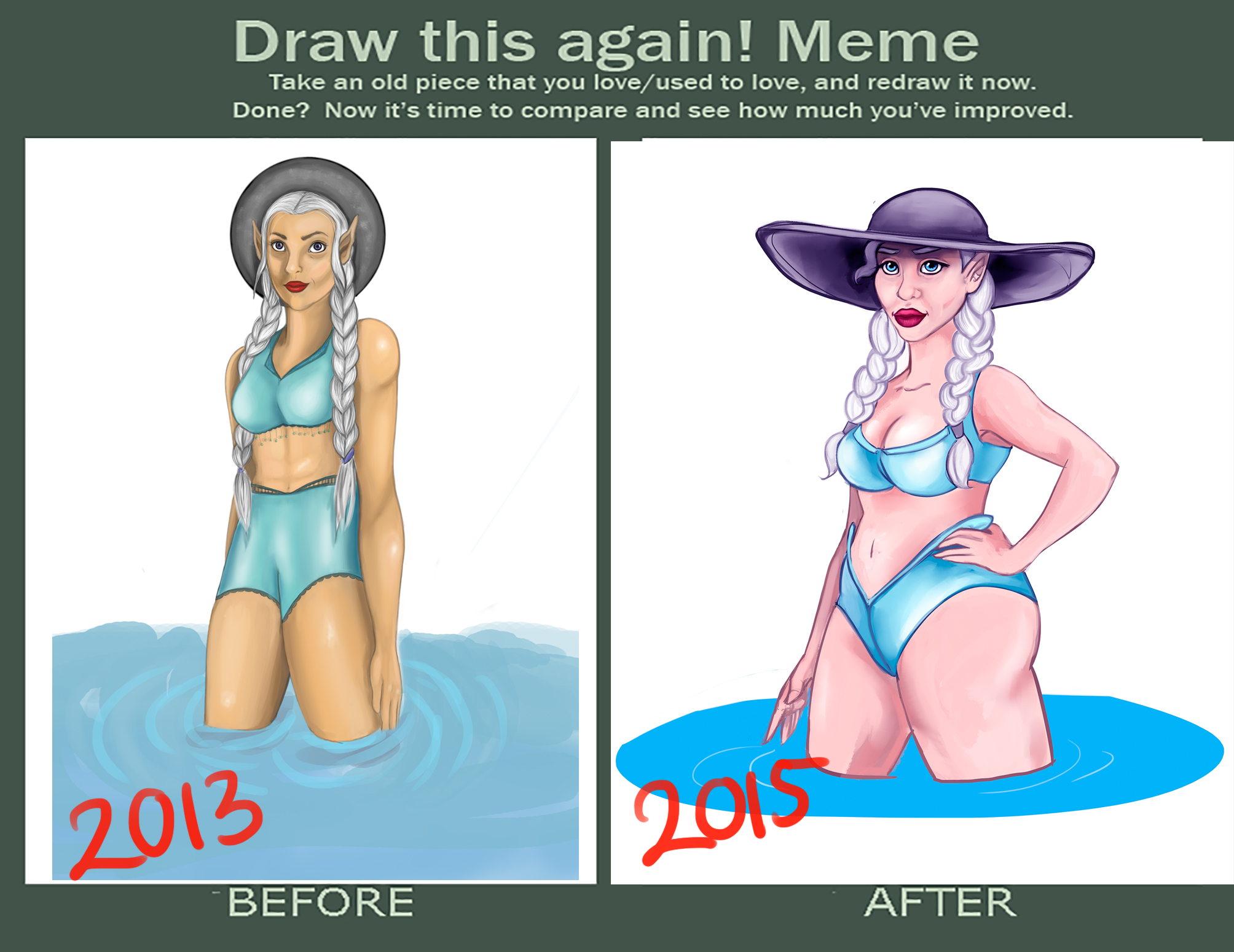 Photoshop – Speedpaint – Draw this again! Meme