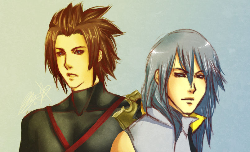 Terra + Riku by rivertem on DeviantArt