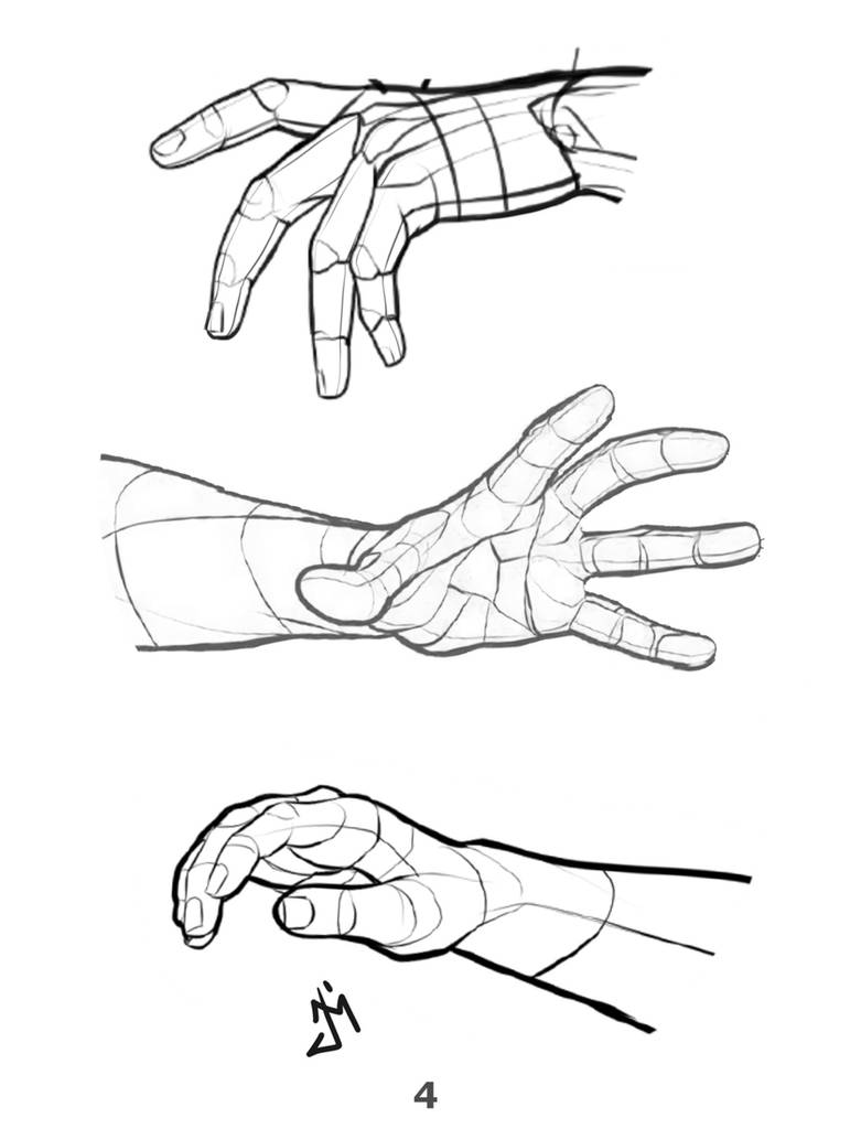 Hand Drawing References by POSEmuse on DeviantArt