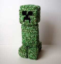 Crochet Minecraft Creeper