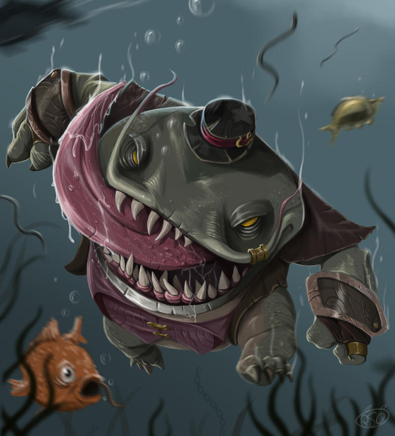 Tamh Tahm Kench - League of Legends by AlbertBear on DeviantArt