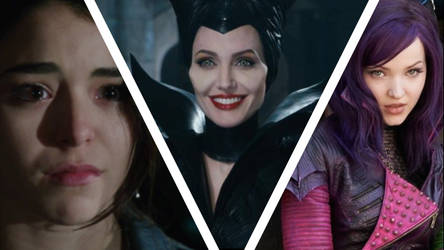 Maleficent and her daughters Lilith and Mal